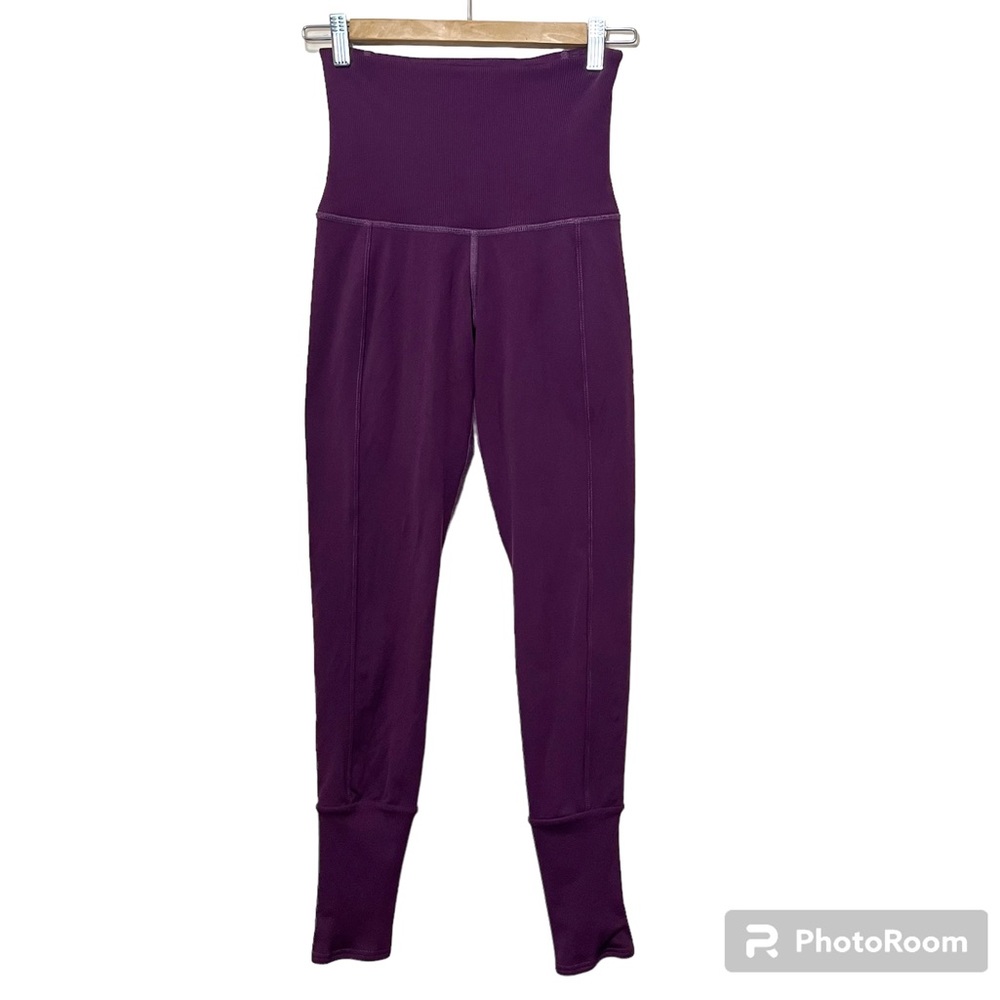 Karma Athletics Purple Yama Leggings
